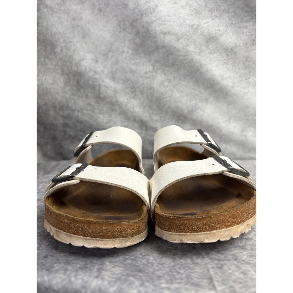 Birkenstock Arizona White Sandals Size 45 Men's 12 Ladies 14